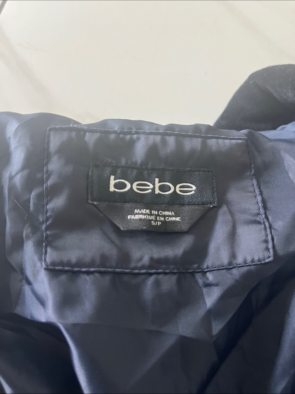 Bebe fur hoodie long coat - Picture 2 of 5